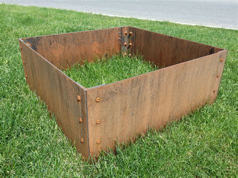 steel box planters|metal planter boxes near me.